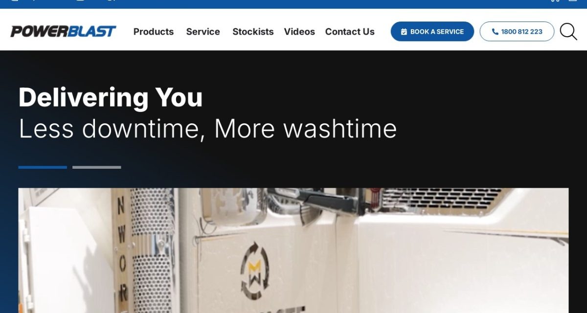 PowerBlast Pressure Cleaning