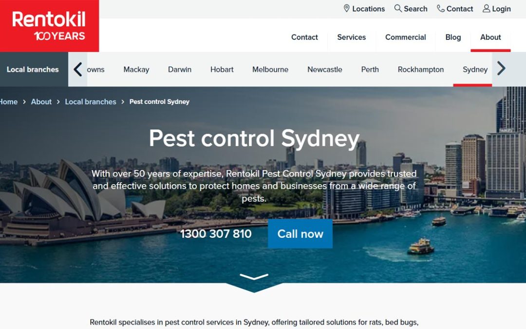 Rentokil Pest Control Sydney
