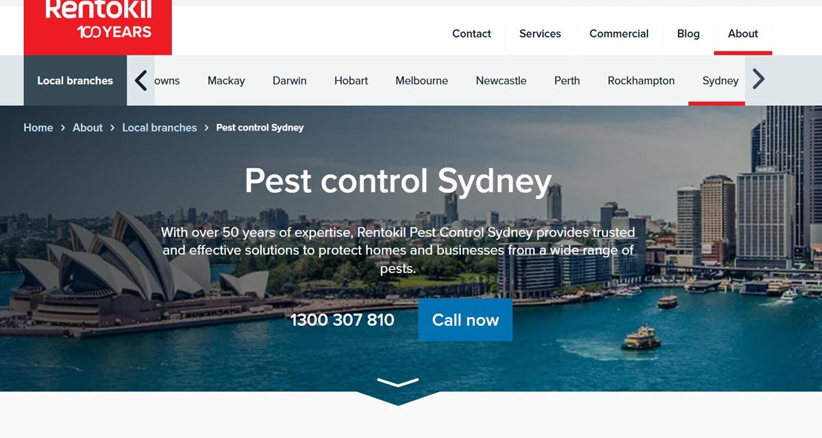 Rentokil Pest Control Sydney