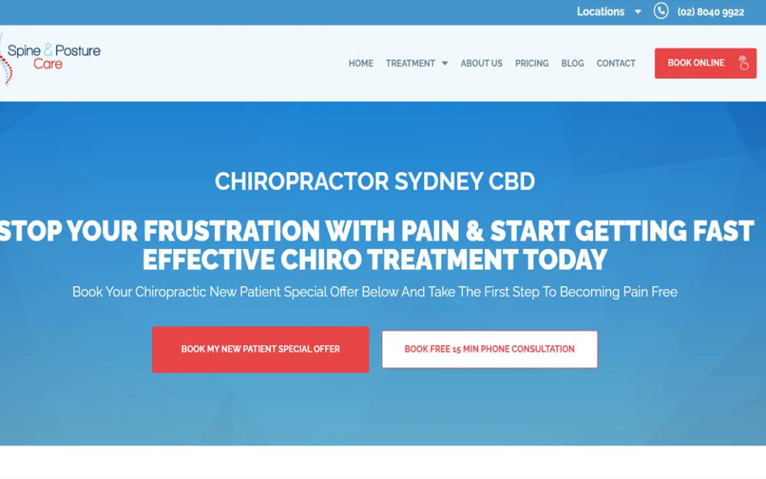 Spine and Posture Care Chiropractor Sydney