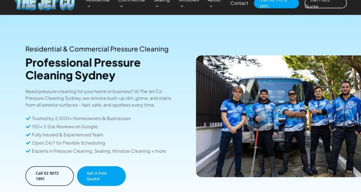 The Jet Co Pressure Cleaning