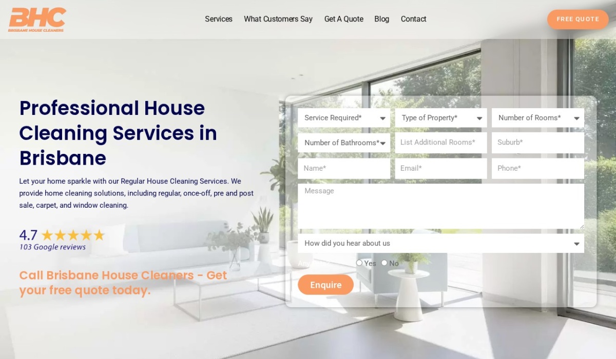 brisbanehousecleaners review