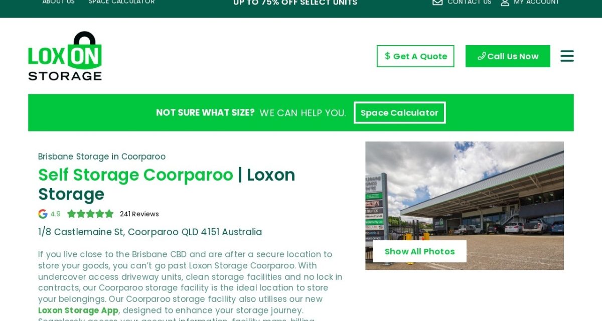 Loxon Storage Coorparoo
