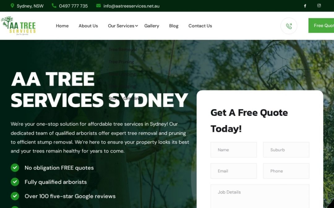 AA Tree Services Sydney