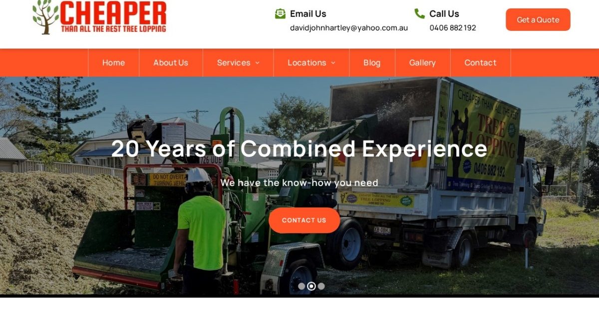 Cheaper Than All The Rest Tree Lopping